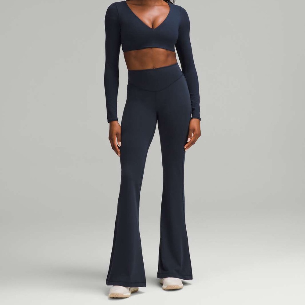 lululemon athletica Black Boot Cut Pants